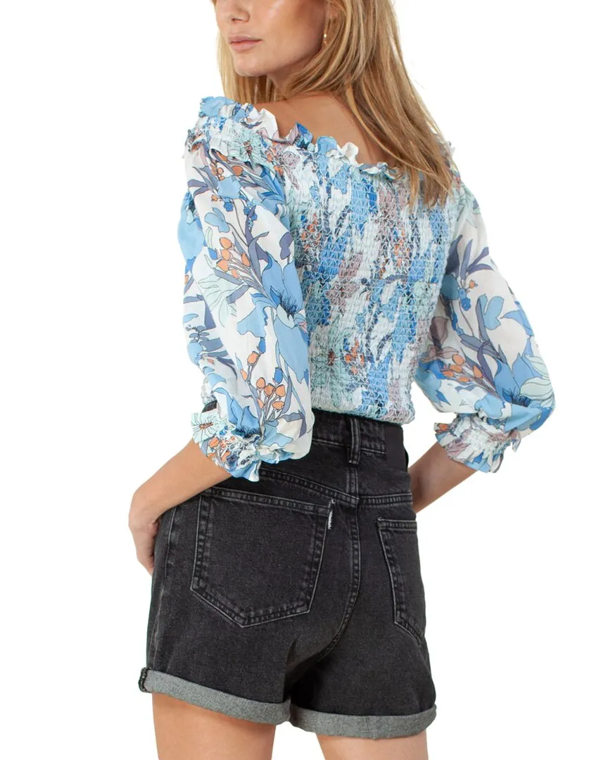 Hale Bob Smocked Top