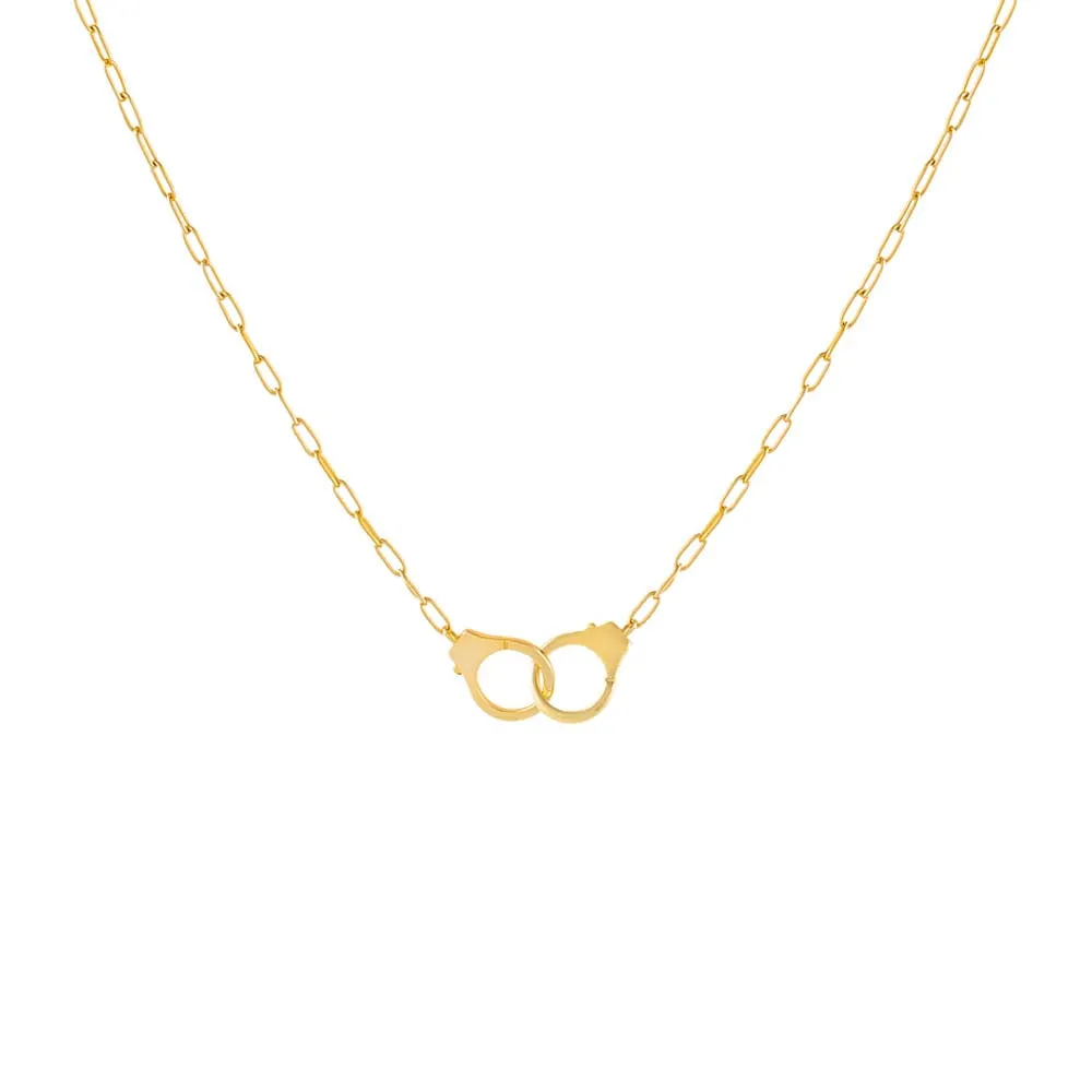 Handcuff Link Necklace