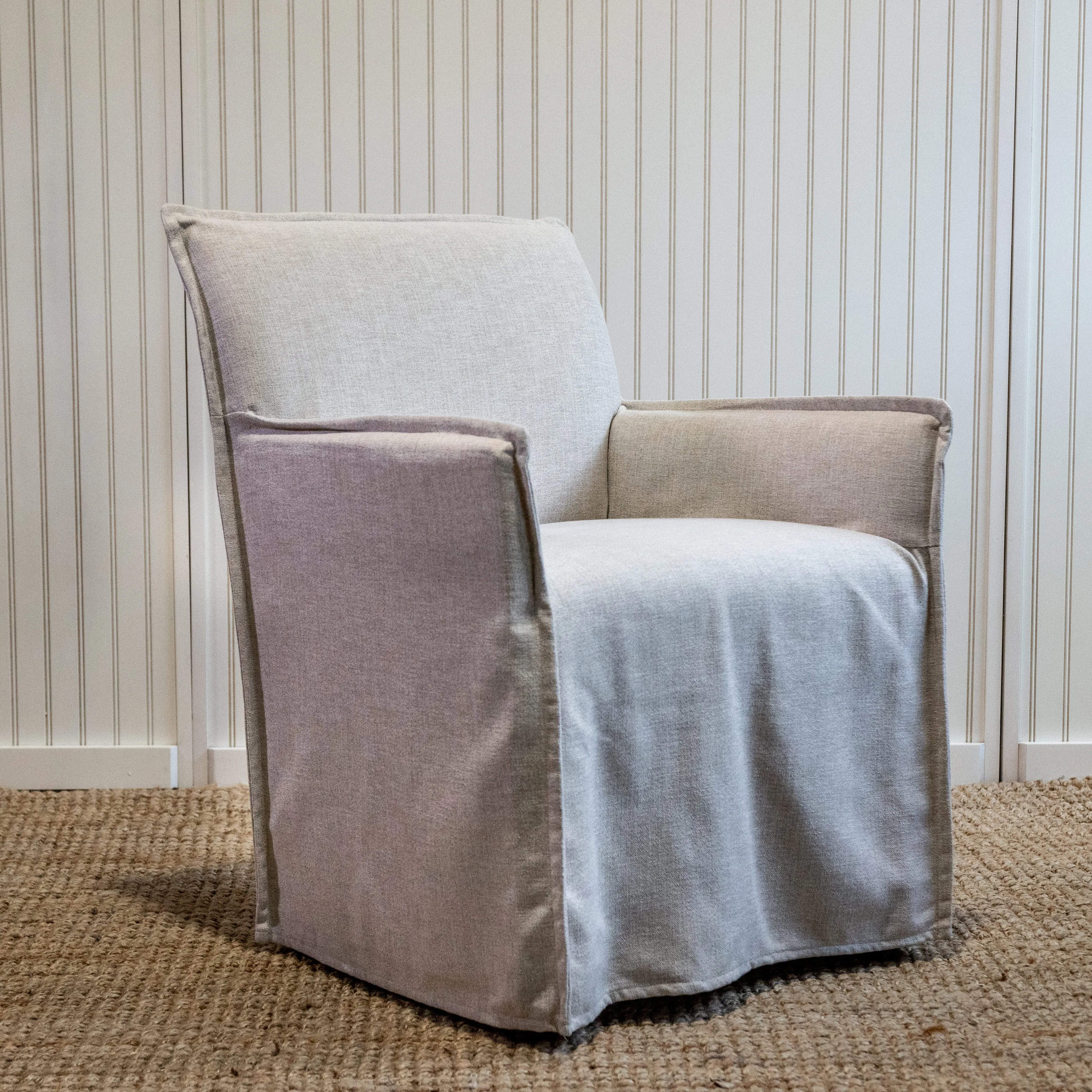 Hawthorn Arm/Dining Chair - Slipcovered
