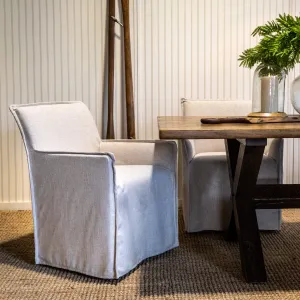 Hawthorn Arm/Dining Chair - Slipcovered