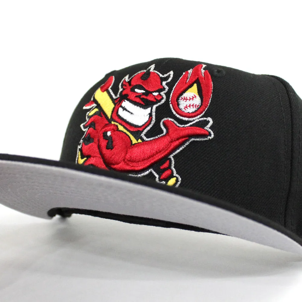 Hellrazors New Era 59Fifty Fitted Hat (Black Gray Under Brim)