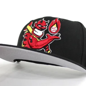Hellrazors New Era 59Fifty Fitted Hat (Black Gray Under Brim)