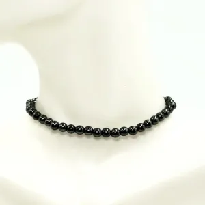 Hematite Bead Bracelet 4mm