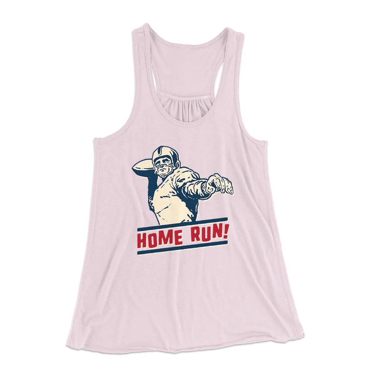 Home Run! Funny Women's Flowey Tank Top