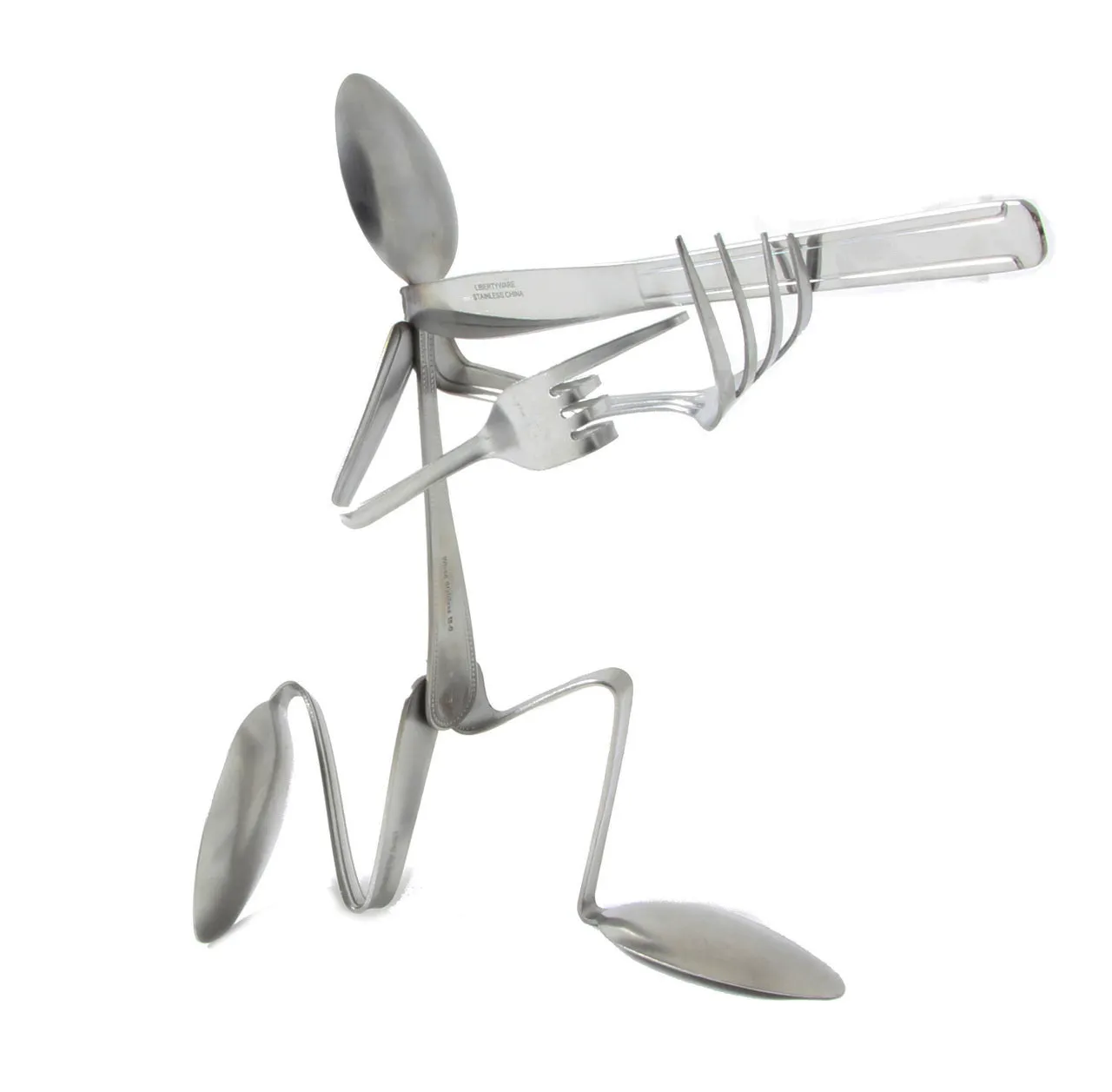 Hunter-Fork - Spoon and Fork Art
