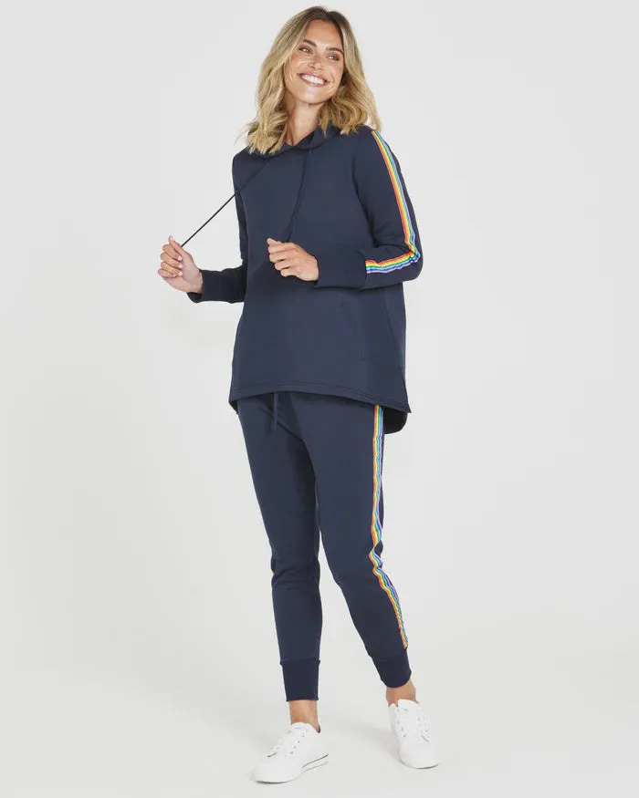 huntington stripe hoodie (bb7067)