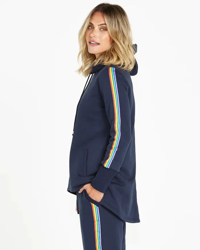 huntington stripe hoodie (bb7067)