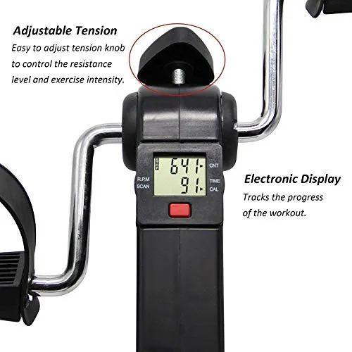 Inditradition Mini Pedal Exercise Cycle / Fitness Bike (With Digital Display of Many Functions, Ready to Use)