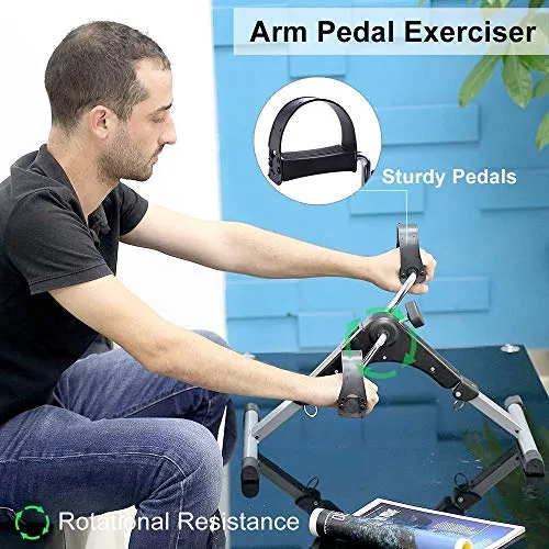 Inditradition Mini Pedal Exercise Cycle / Fitness Bike (With Digital Display of Many Functions, Ready to Use)