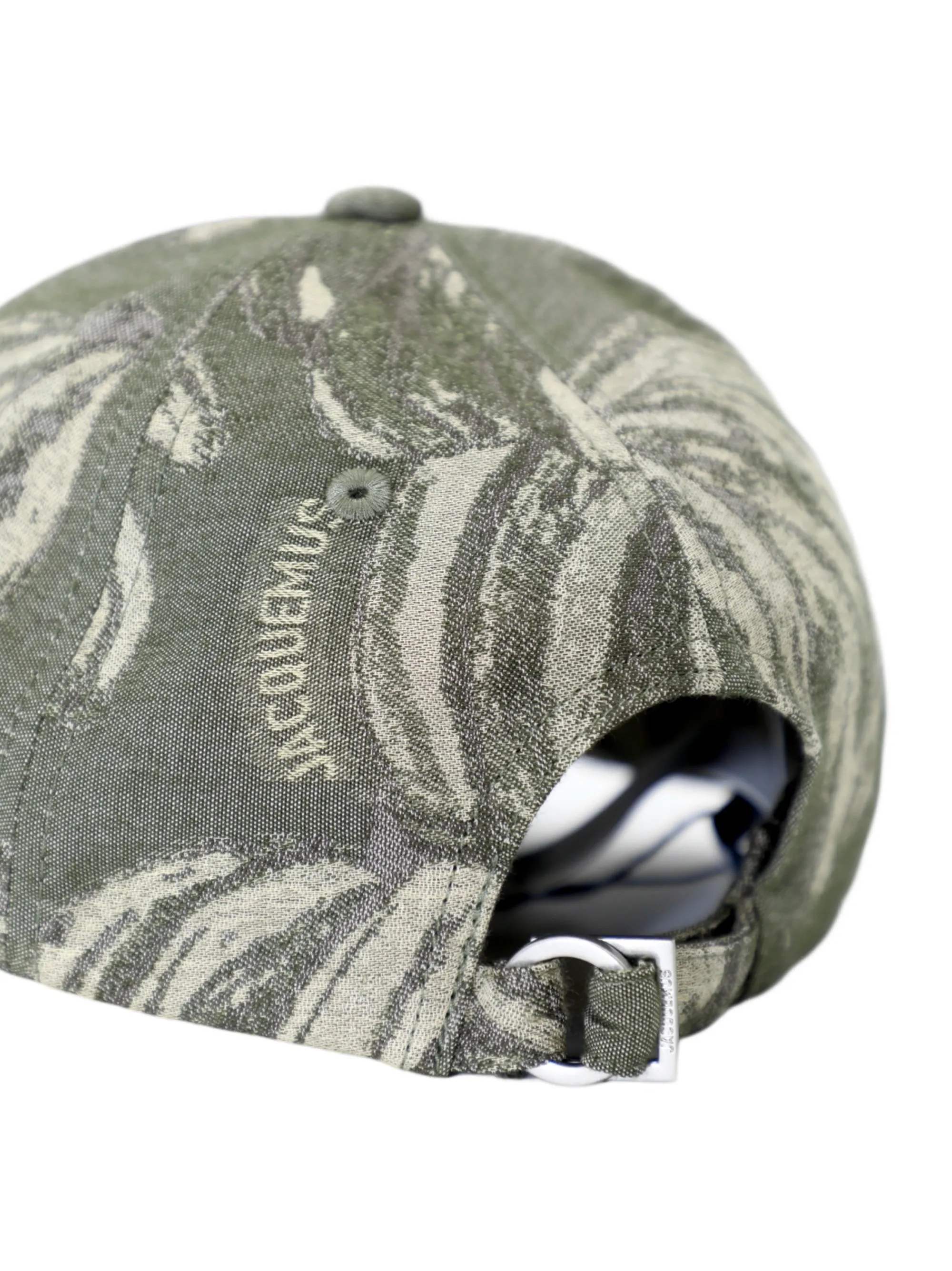 Jacquemus La Casquette Gadjo Cap in Jacquard Banana Logo Khaki