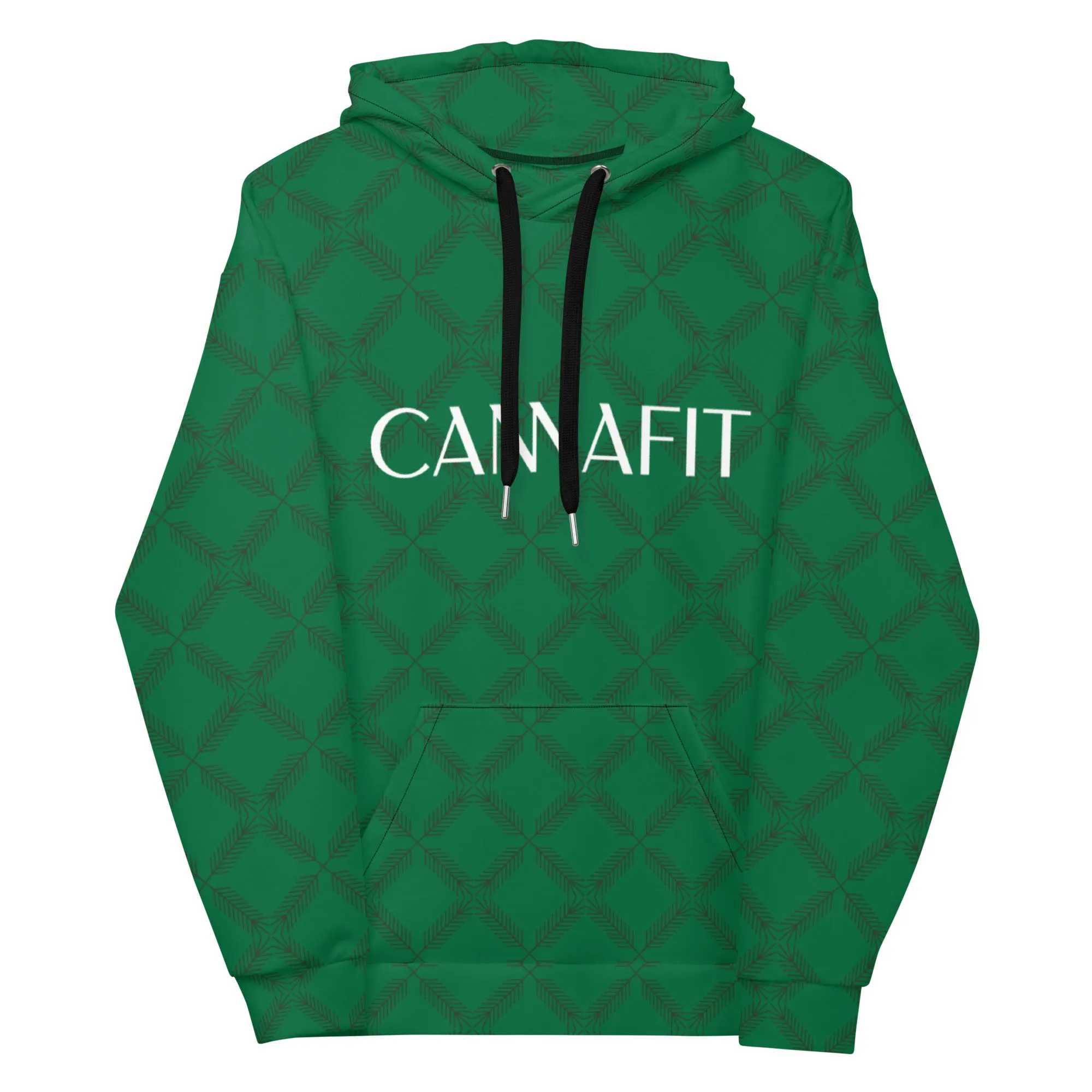Jewel Cannafit Leaf Unisex Hoodie