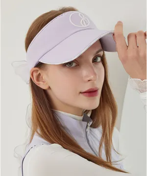 J.Jane Logo Line Color Sun cap - Lavender