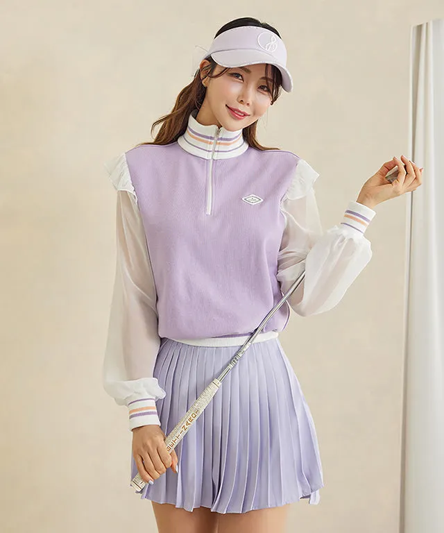 J.Jane Logo Line Color Sun cap - Lavender