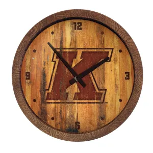 Kent State Golden Flashes: Branded "Faux" Barrel Top Wall Clock