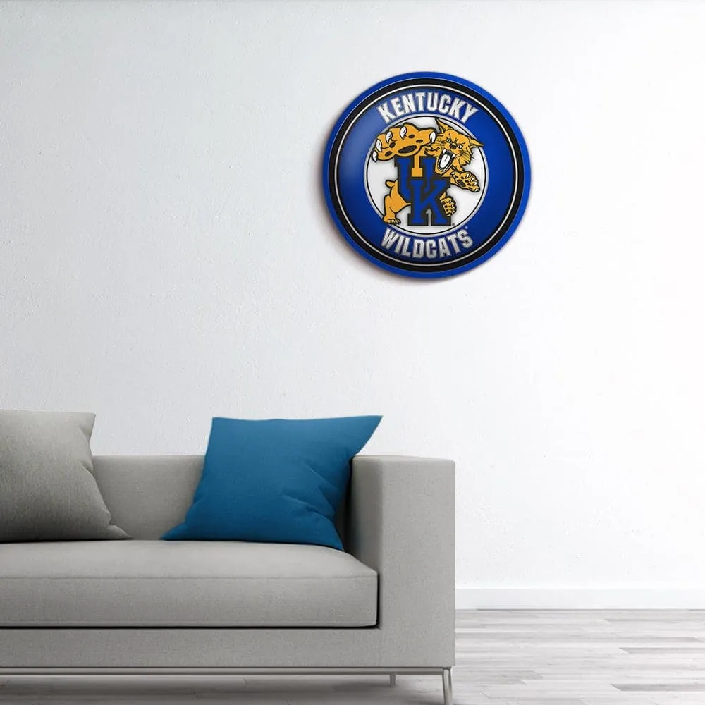 Kentucky Wildcats: Mascot - Modern Disc Wall Sign