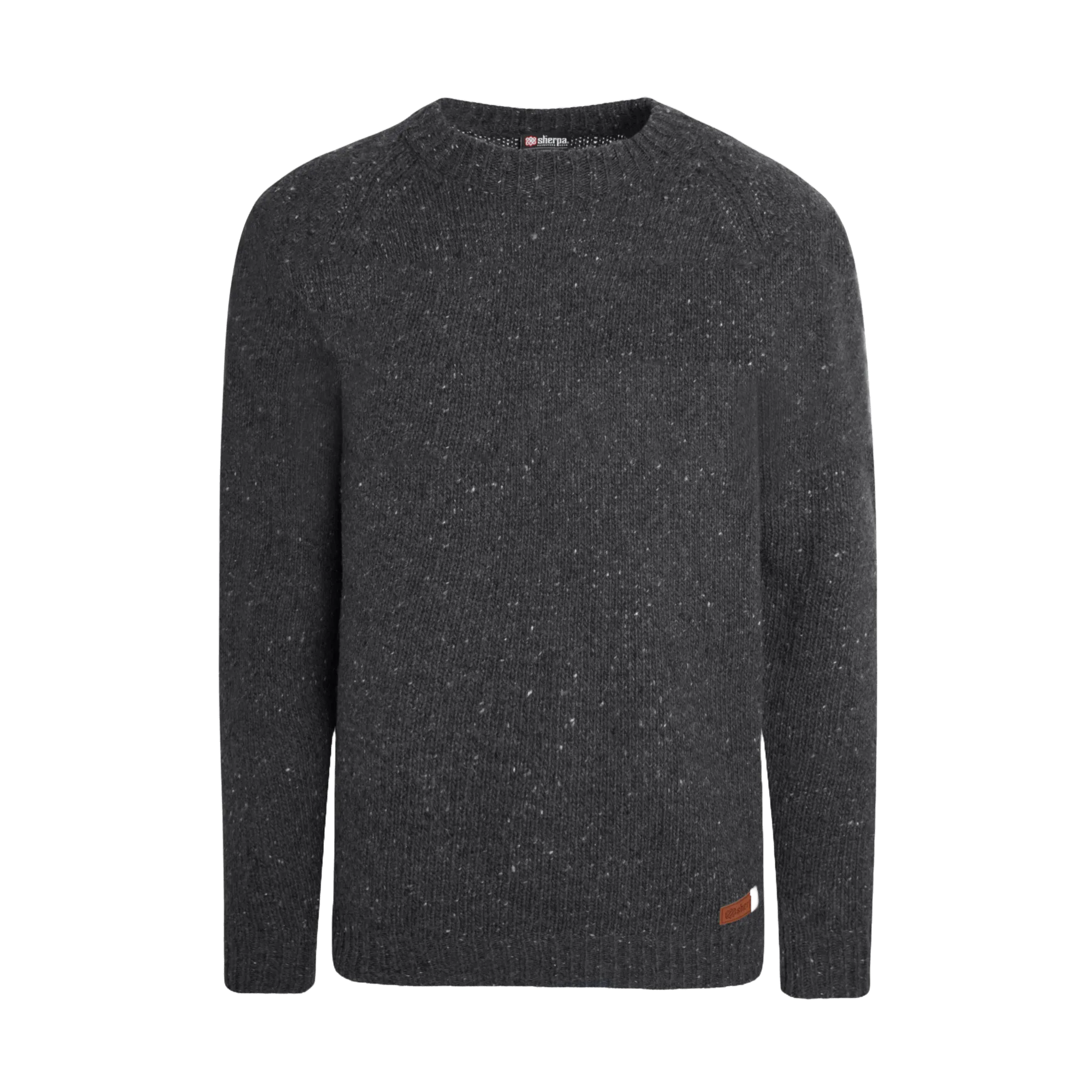 Khampa Crew Sweater - Kharani Grey