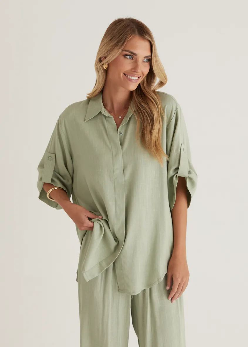 Kinsley Shirt - Sage