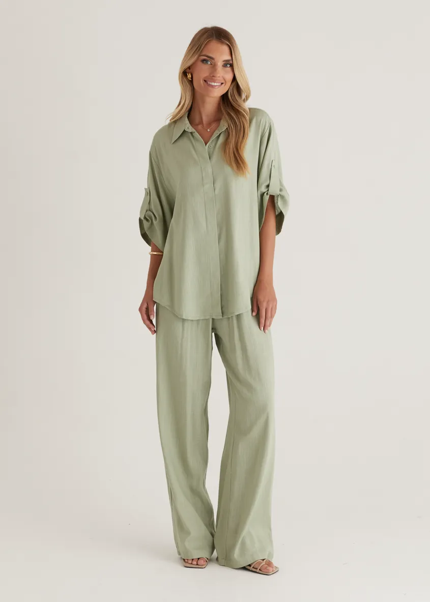 Kinsley Shirt - Sage