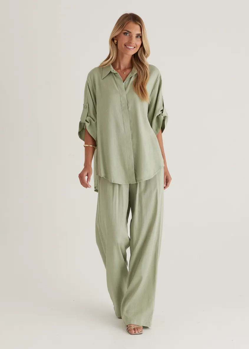 Kinsley Shirt - Sage