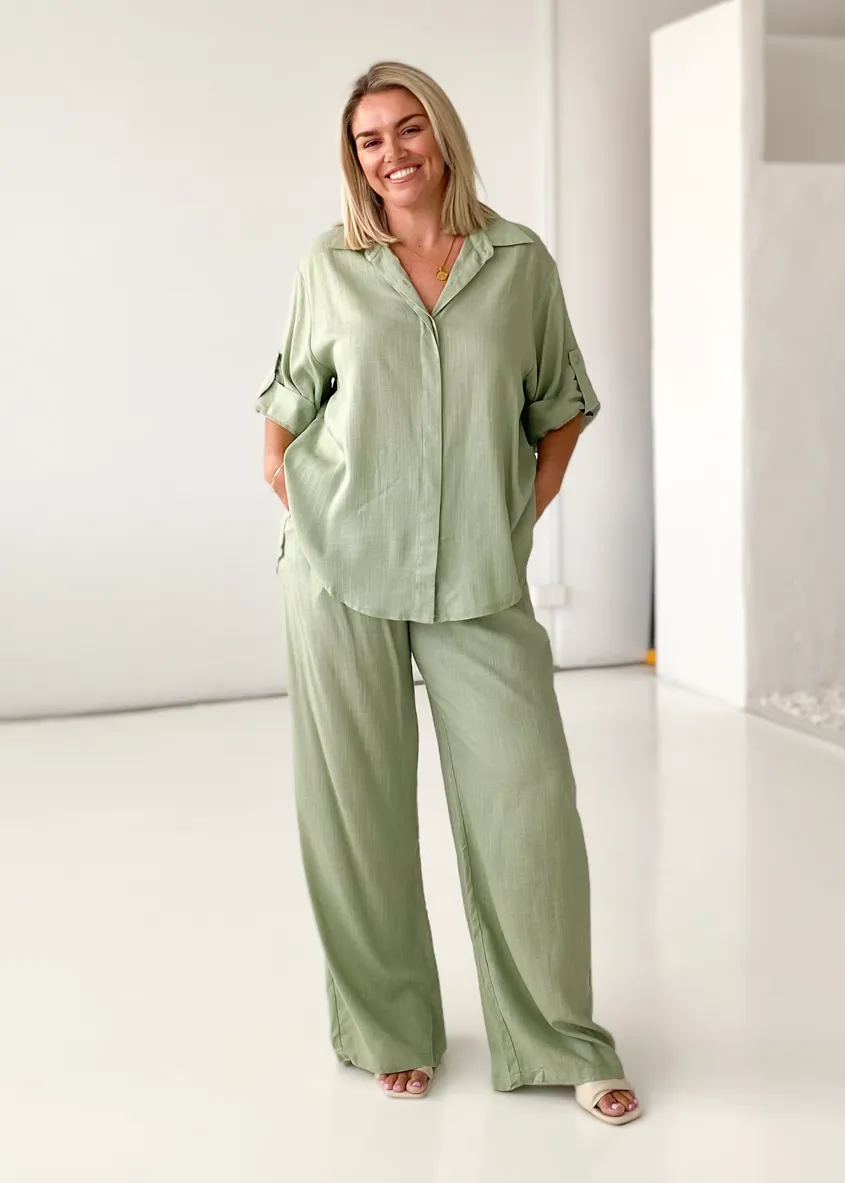 Kinsley Shirt - Sage