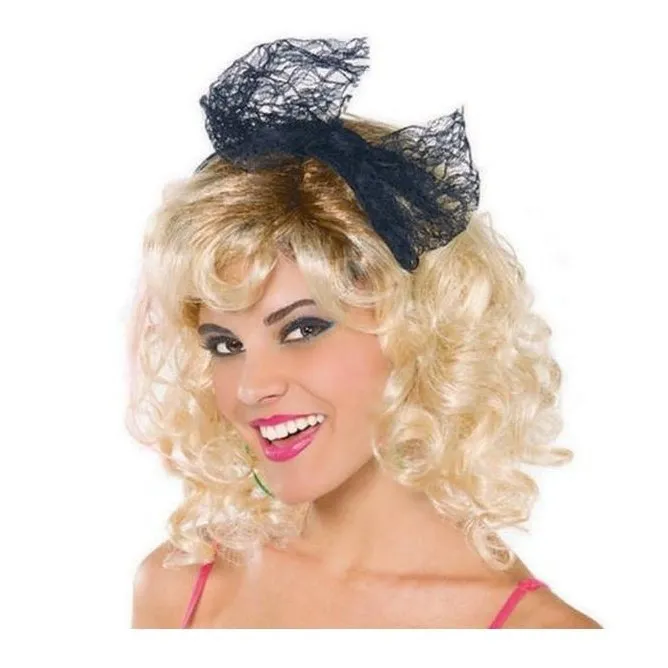 Lace Headband With Bow