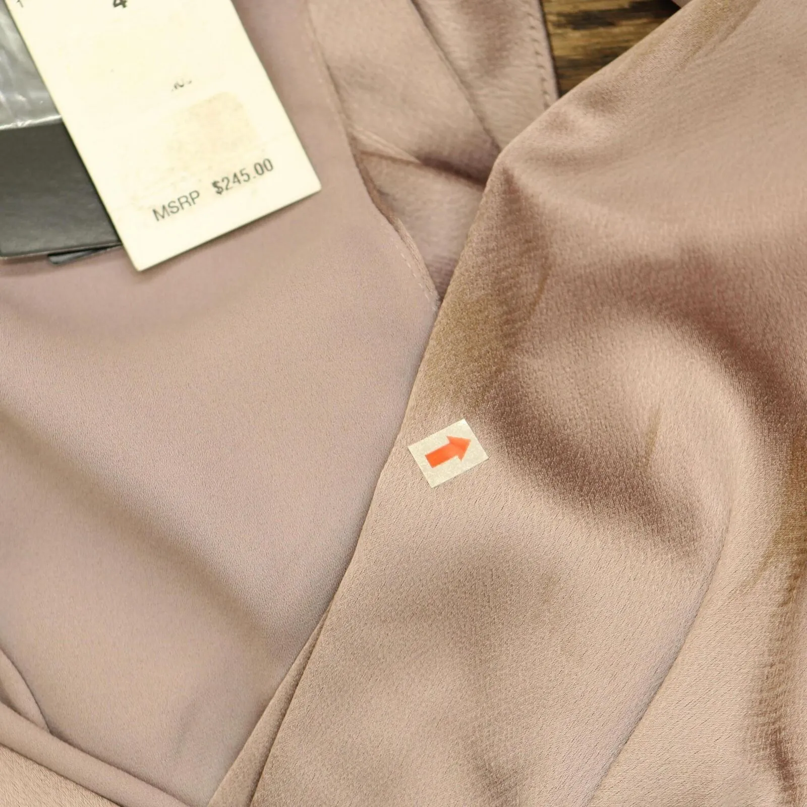 Lauren Ralph Lauren Satin Sleeveless Cocktail and Party Dress Purple Dove 4