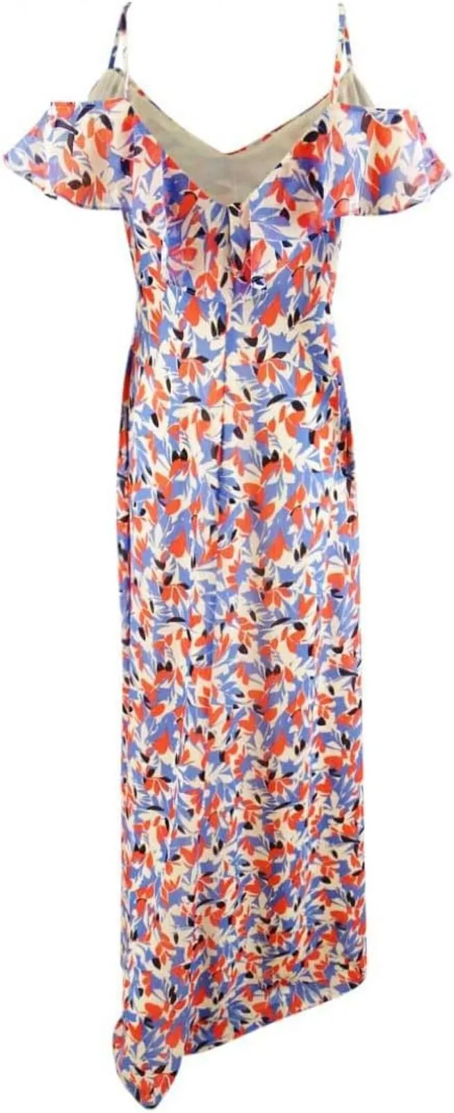Lauren Ralph Lauren Women's Crinkled Georgette Cold-Shoulder Dress 253861569001