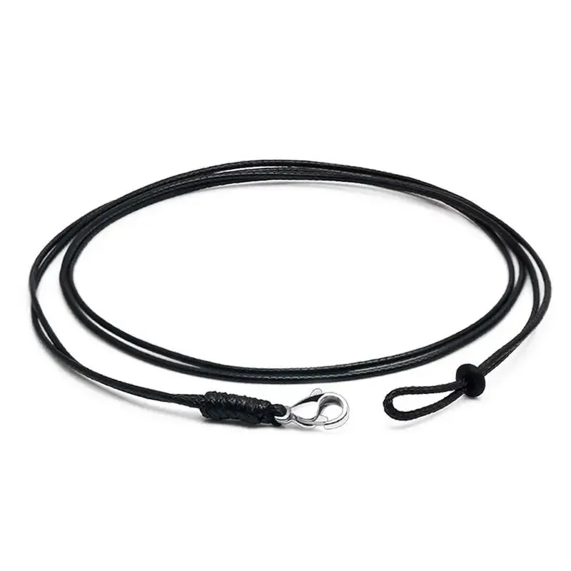 Leather Cord with Lobster Clasp