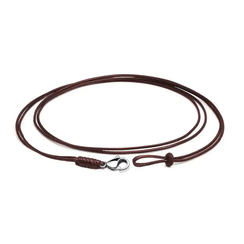 Leather Cord with Lobster Clasp