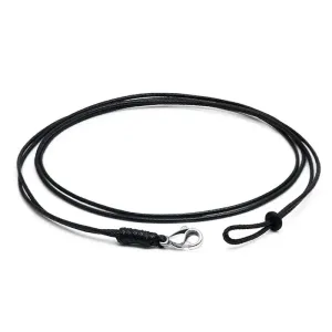 Leather Cord with Lobster Clasp