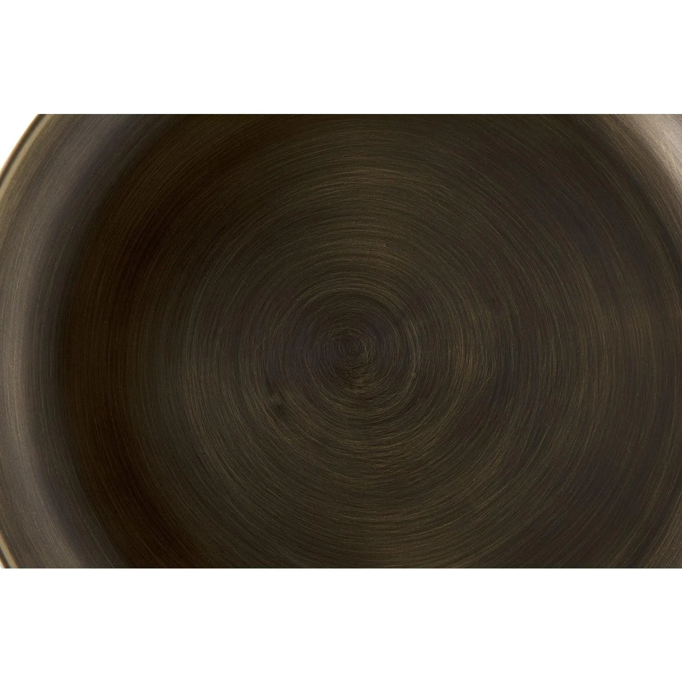 Lee Side Table, Aged Brass