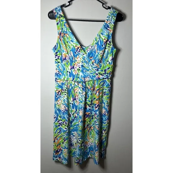lilly pulitzer Shianne dress Spring Dress Summer Dress Medium Sun Dress Multi
