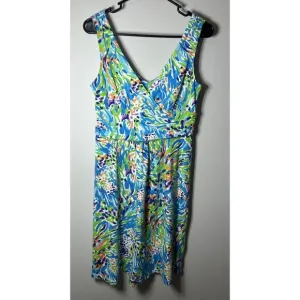 lilly pulitzer Shianne dress Spring Dress Summer Dress Medium Sun Dress Multi
