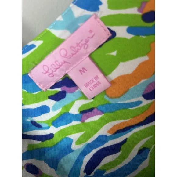 lilly pulitzer Shianne dress Spring Dress Summer Dress Medium Sun Dress Multi