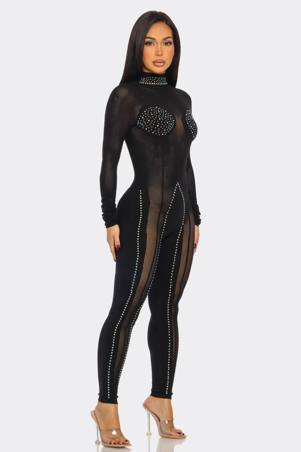 Long Sleeve Seamless Jumpsuit