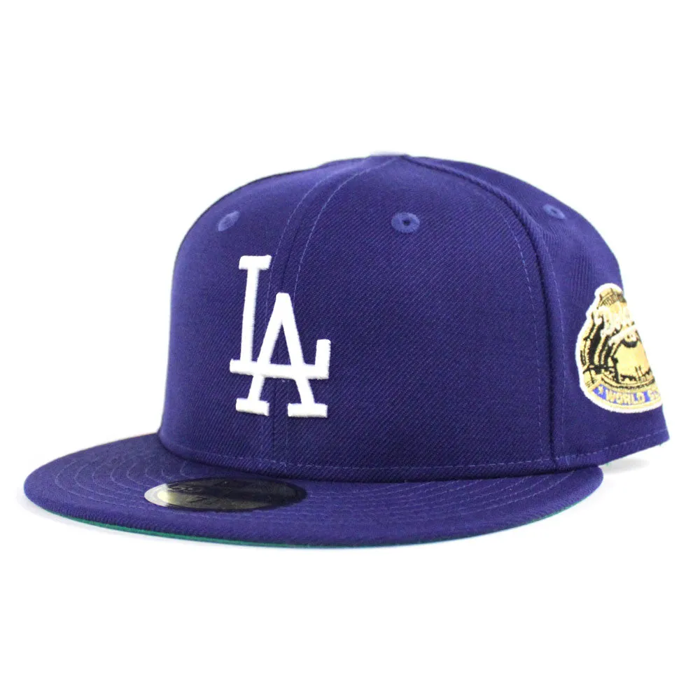 Los Angeles Dodgers 1963 World Series New Era 59Fifty Fitted Hat (Green Under Brim)