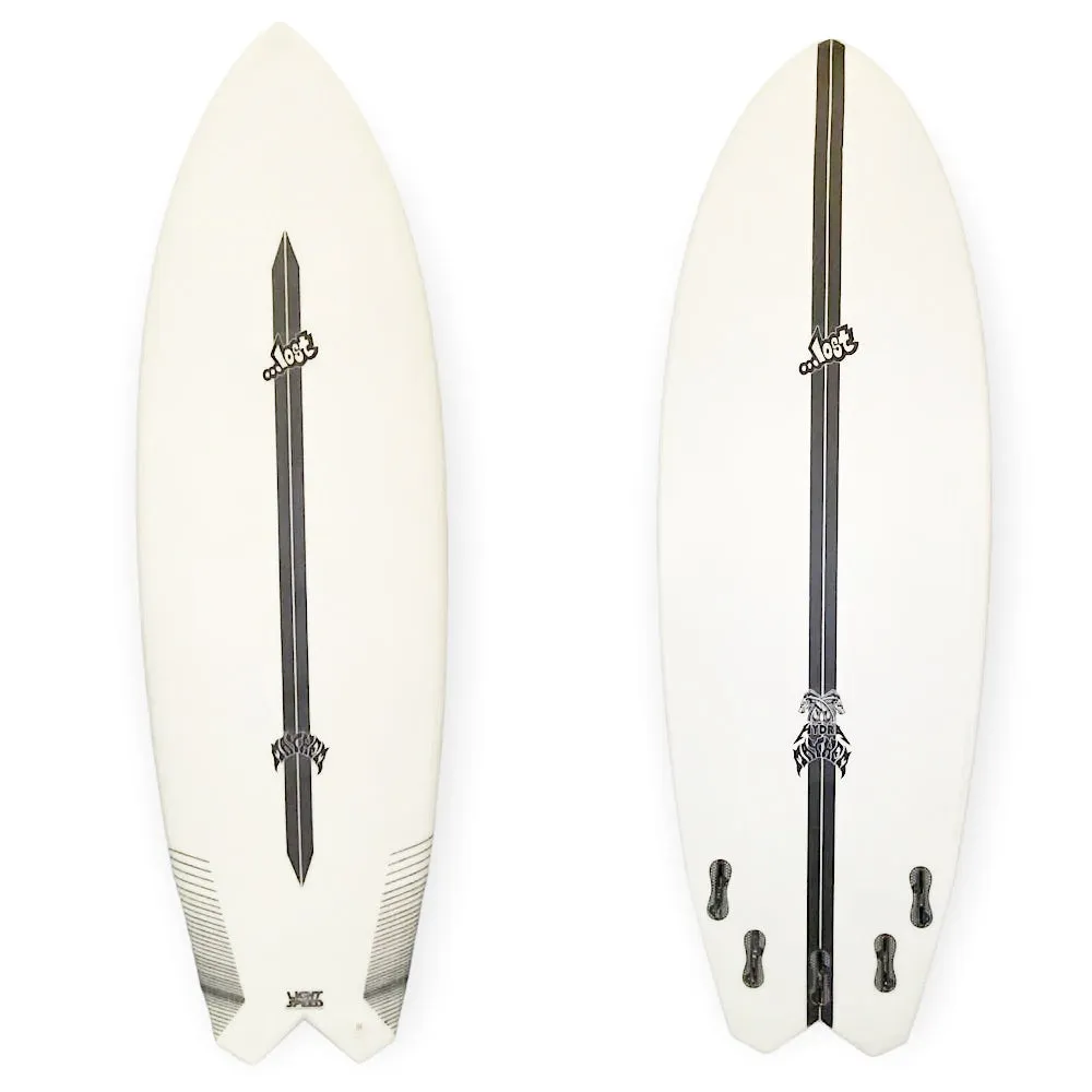 Lost 5'8" Hydra White Lightspeed