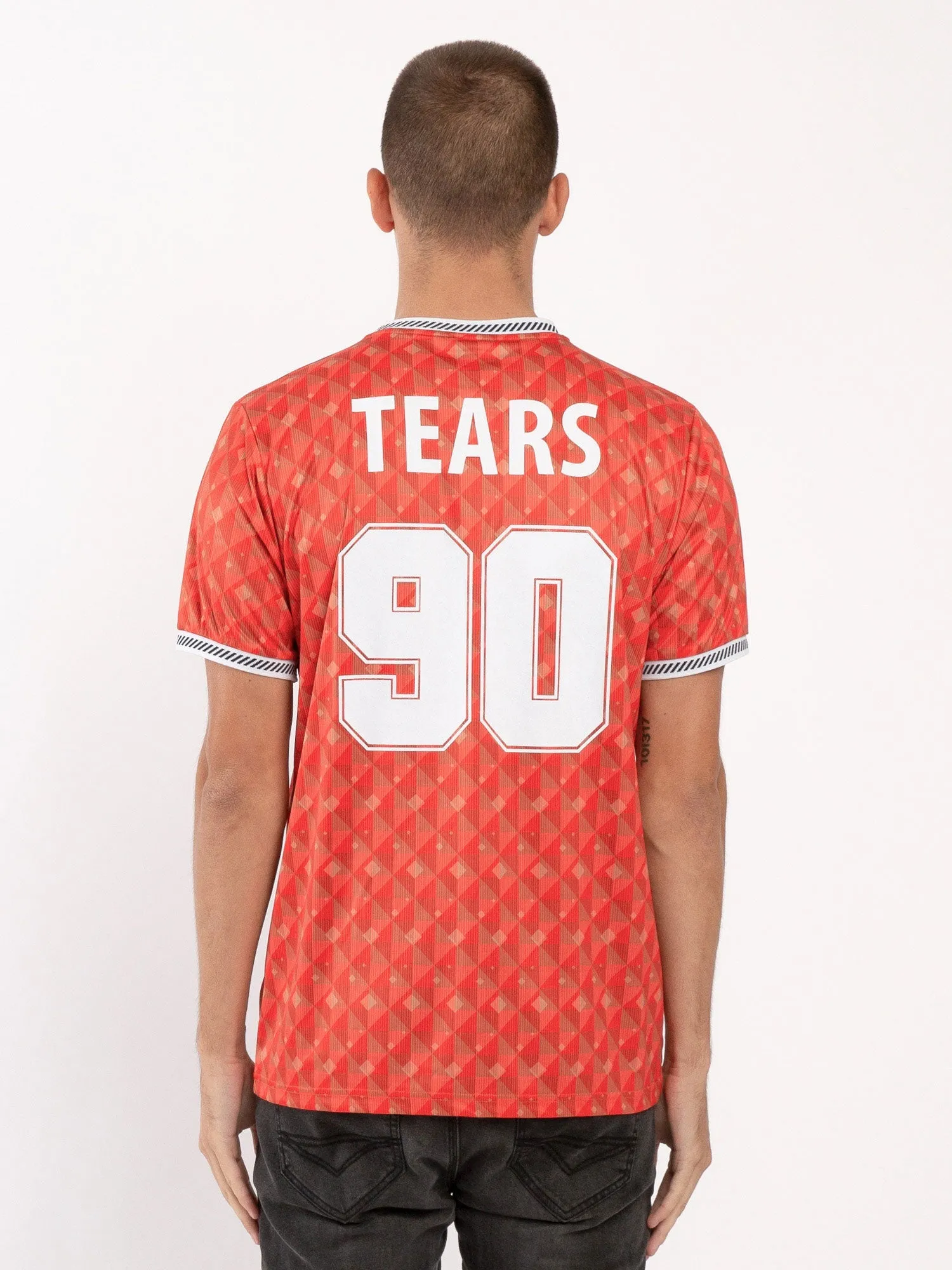 Luke 1977 Tears 90 World Cup T-Shirt Red