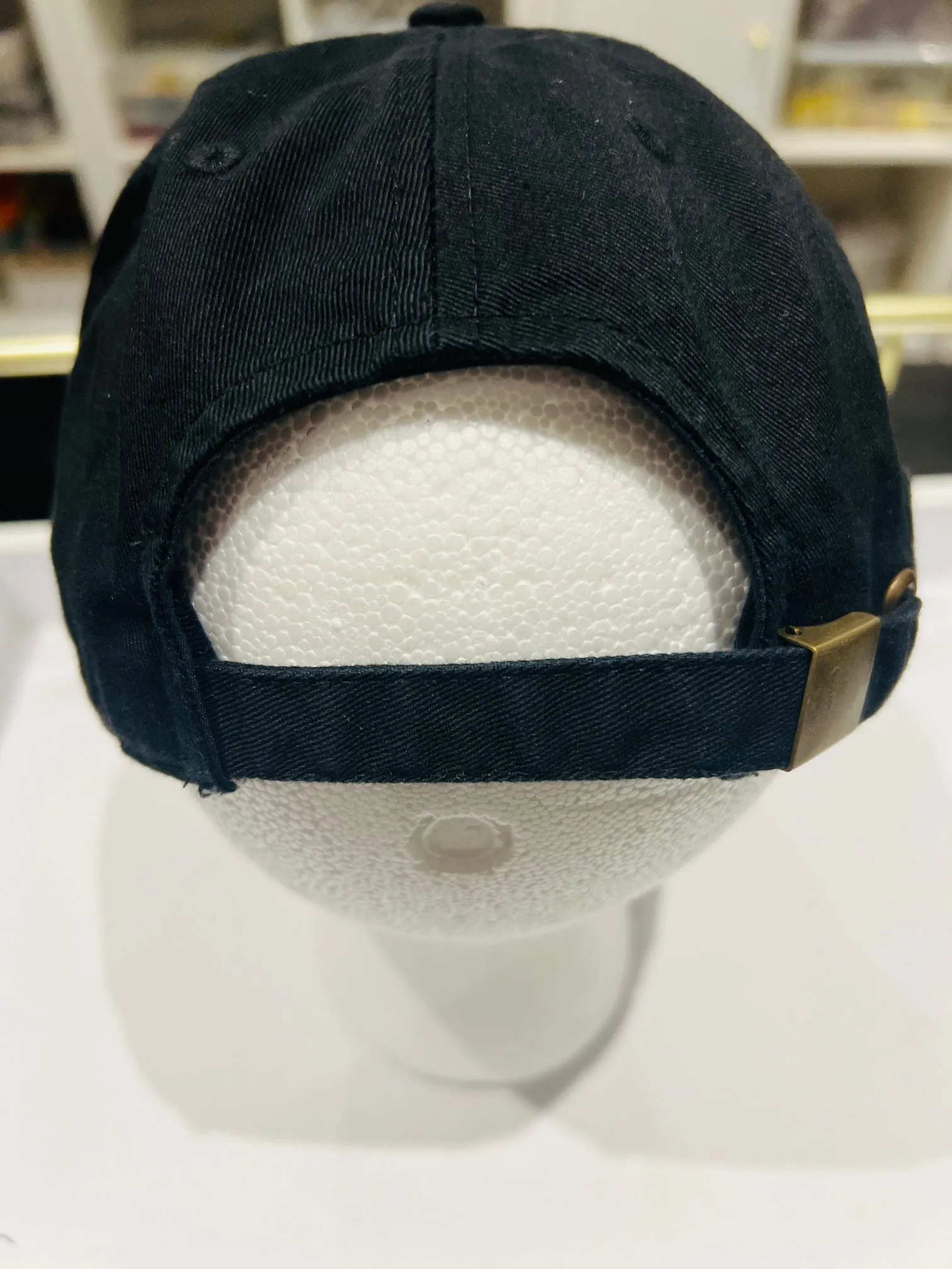 {LV17} Designer Inspired Dad Hat - Black