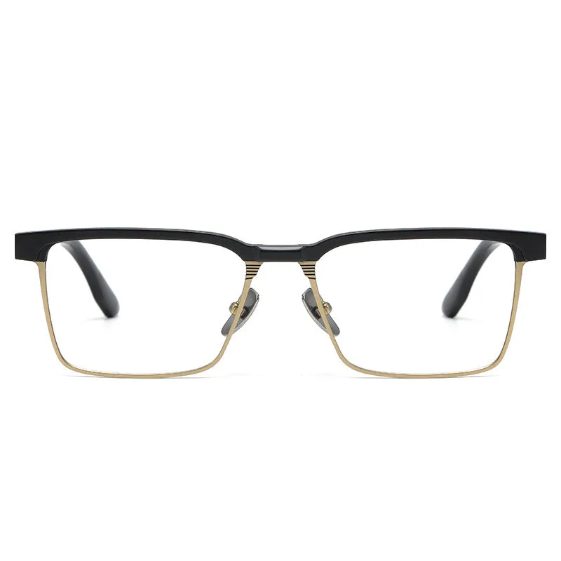 Malin Browline Retro Titanium Ultra-Light Glasses Frame