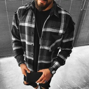 Men's Casual Long Sleeve Shirt | Flannel