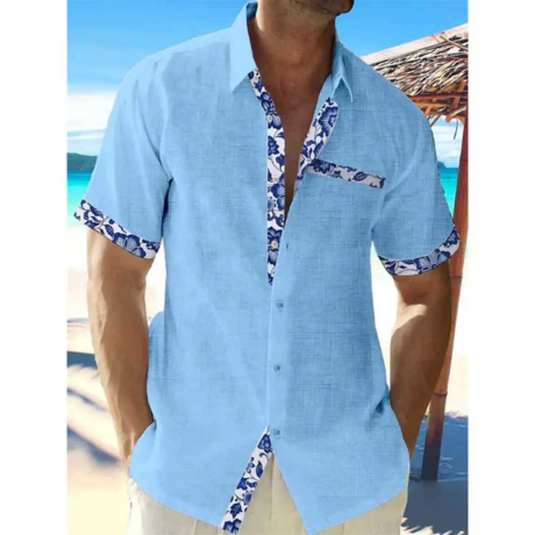Men's Casual Short Sleeve Hawaiian Shirt | Summer