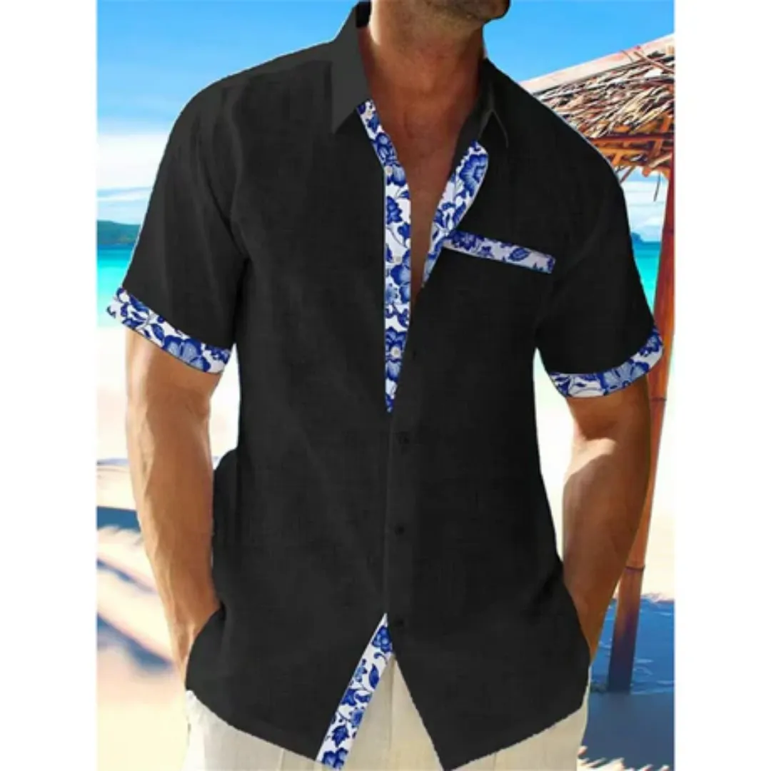 Men's Casual Short Sleeve Hawaiian Shirt | Summer