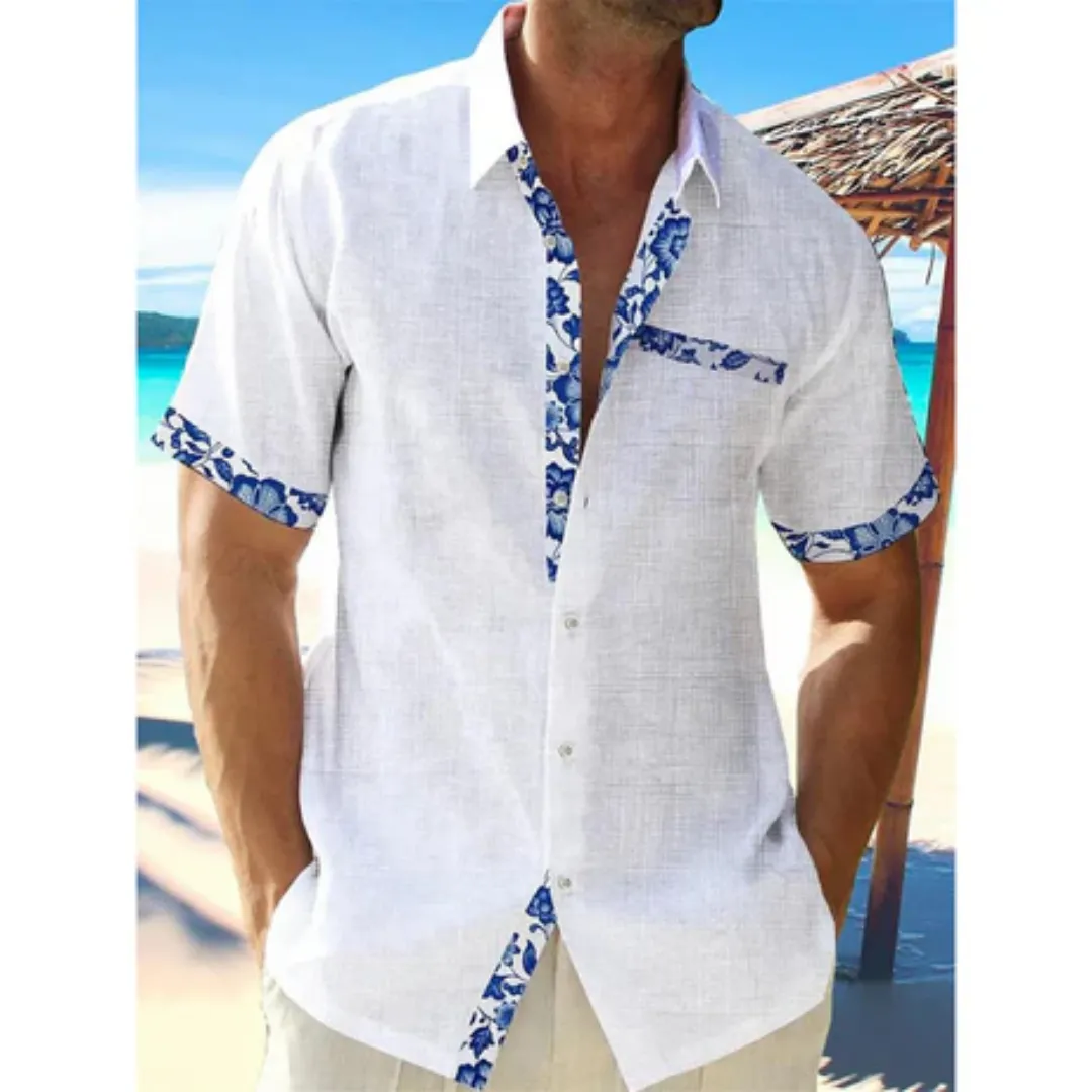 Men's Casual Short Sleeve Hawaiian Shirt | Summer