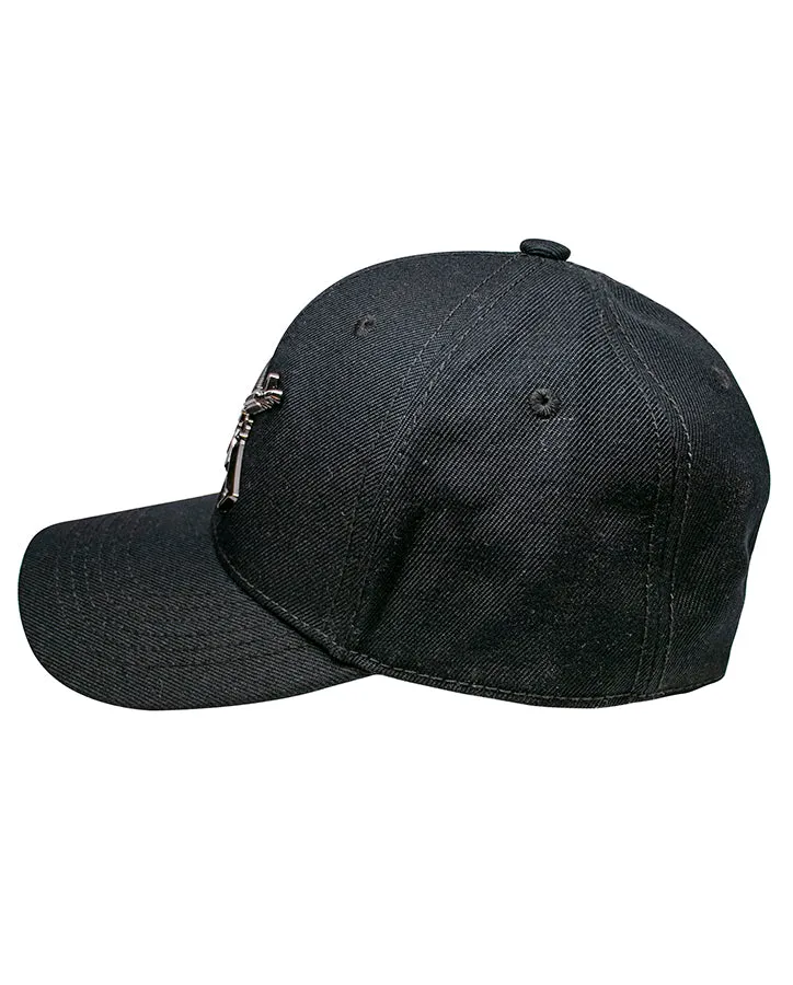 Metallic Crossed Rifle Cap