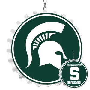 Michigan State Spartans: Bottle Cap Dangler