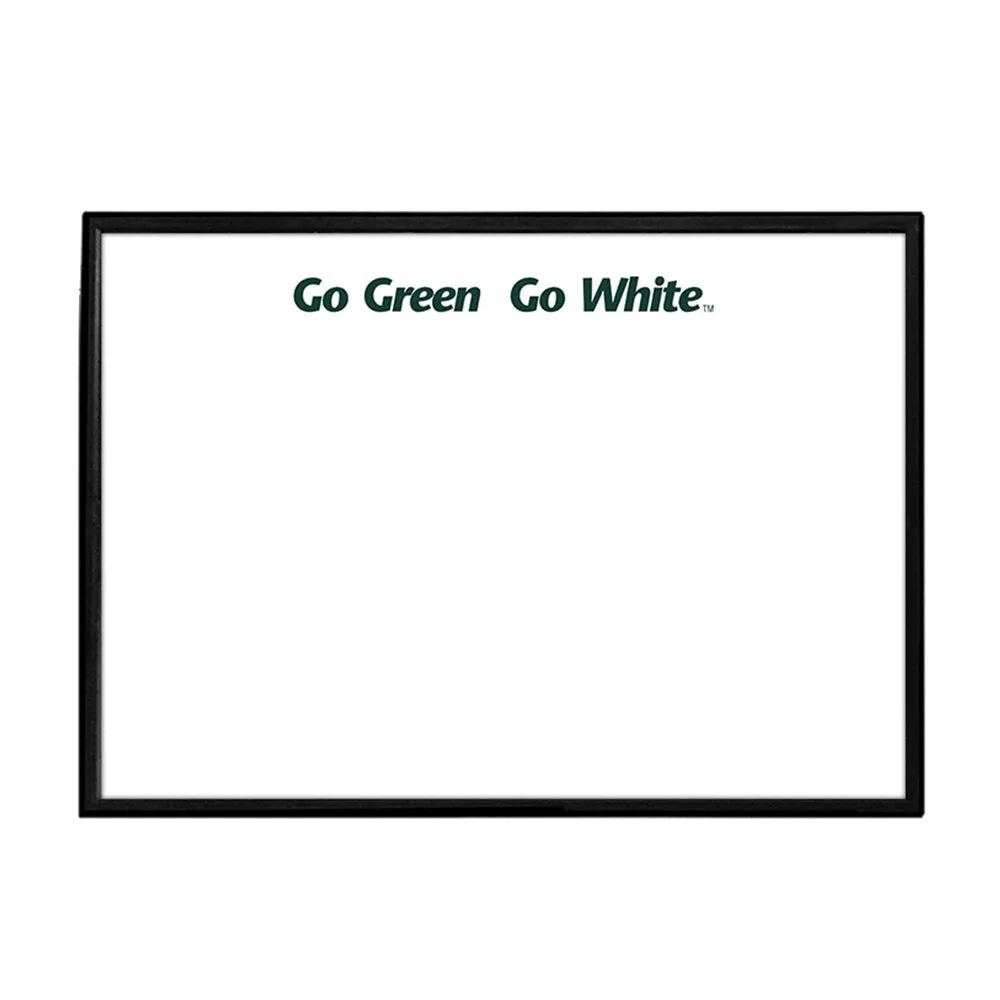 Michigan State Spartans: Go Green, Go White - Framed Dry Erase Board
