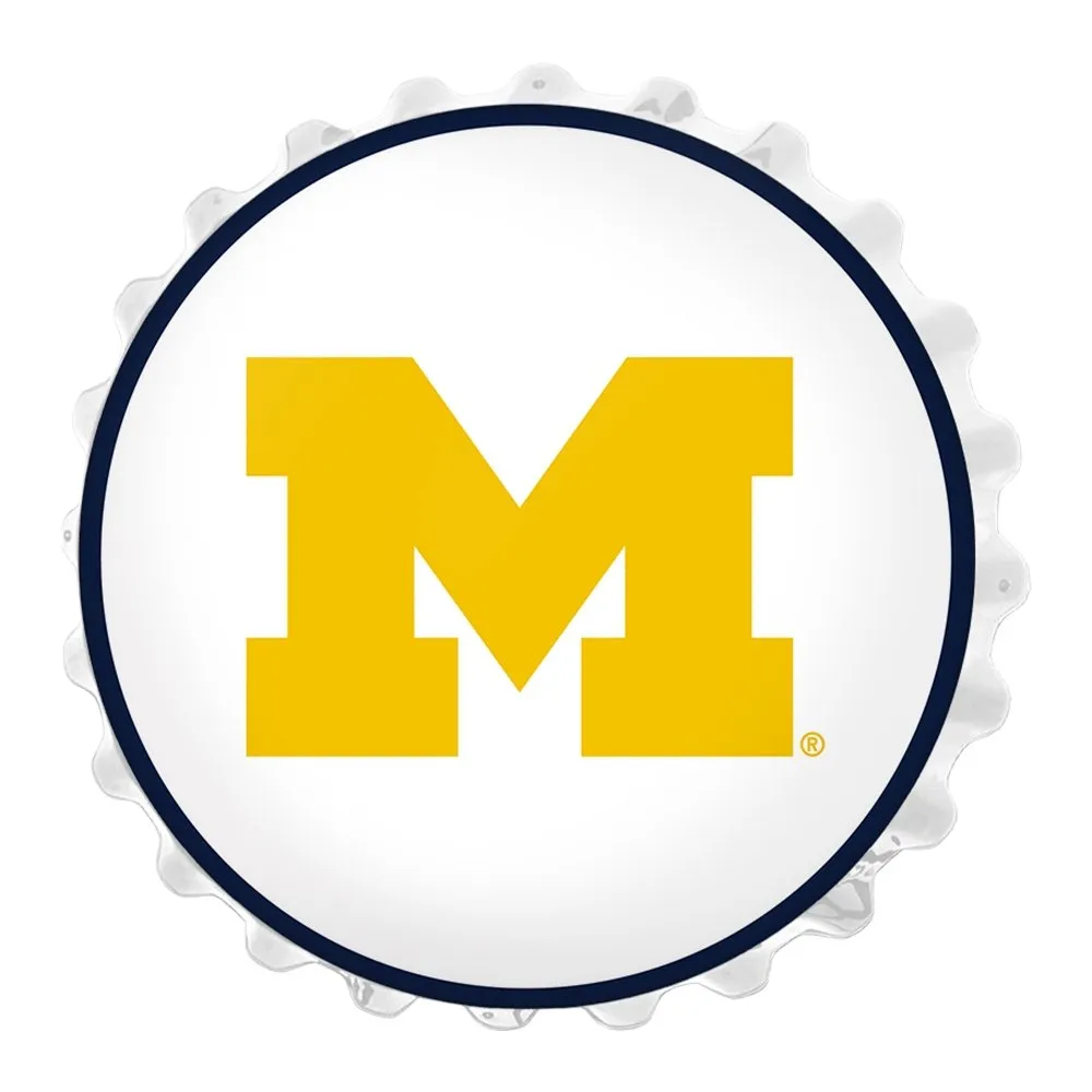 Michigan Wolverines: Bottle Cap Wall Light