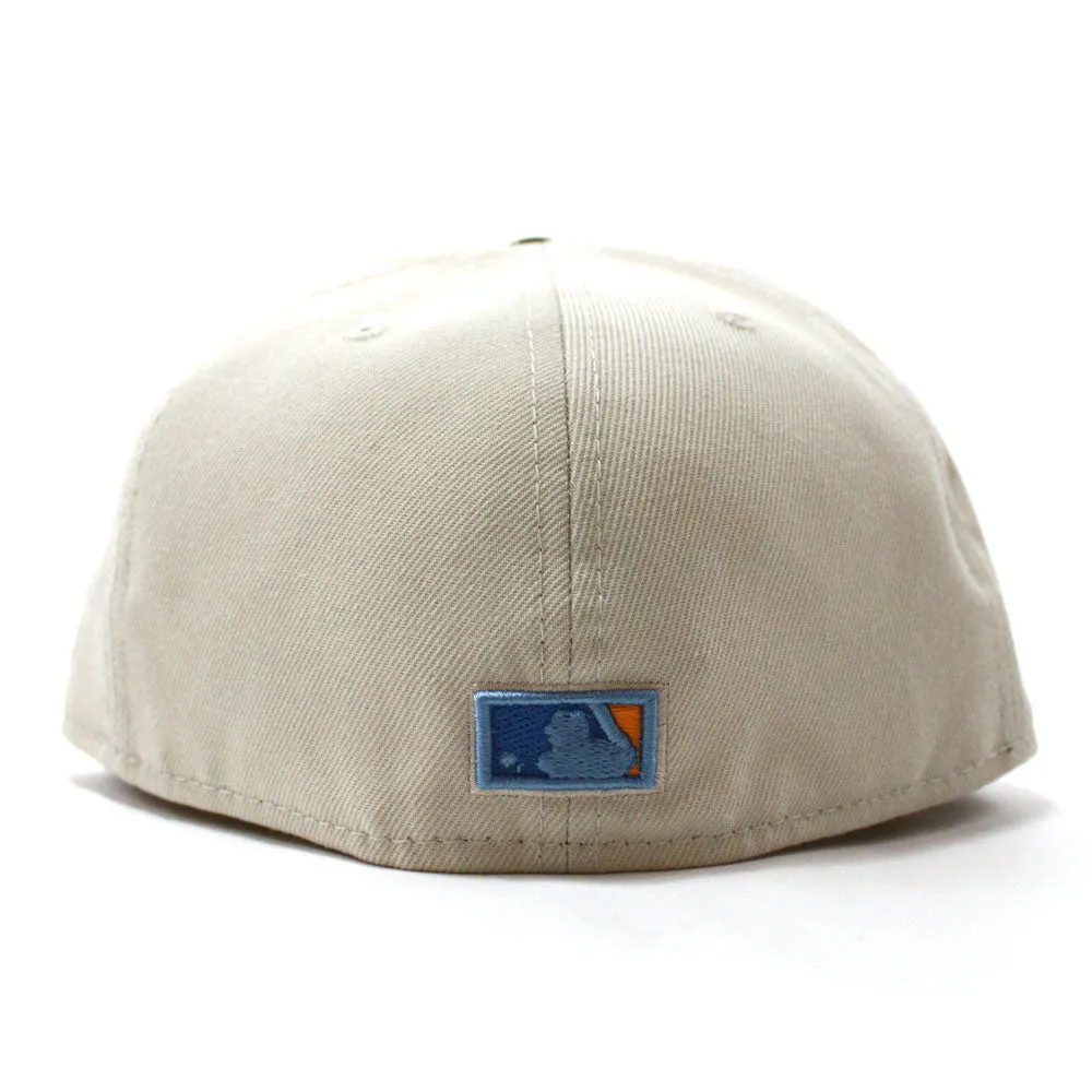 Milwaukee Brewers 1982 World Series New Era 59Fifty Fitted Hat (Halftime Cheer Pack Stone Navy 3M Under Brim)