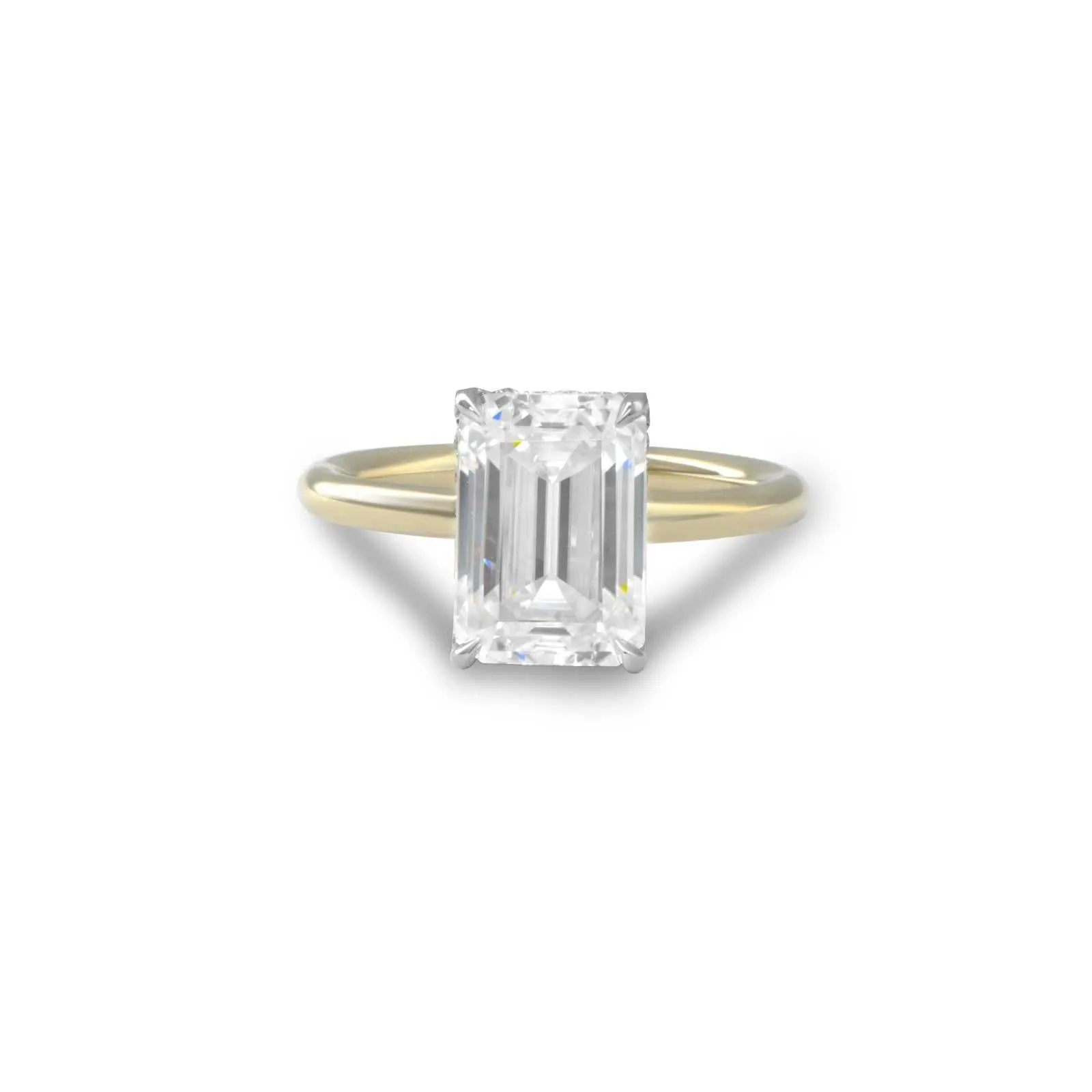 Mimi Hidden Halo Engagement Ring